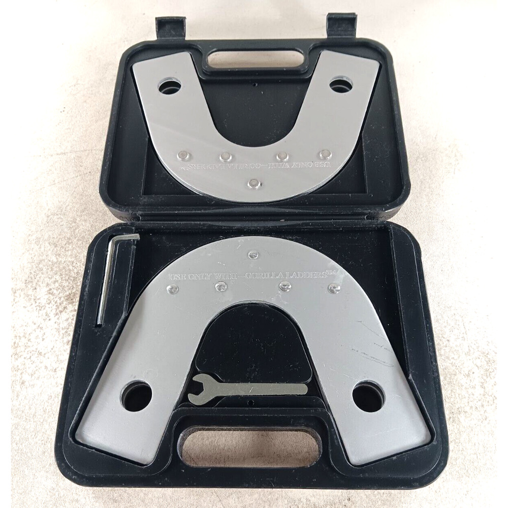 Gorilla 4 in 1 Ladder Hinge Kit Aluminum with Case & Tools